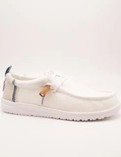 Zapato Hey Dude HD43086-1SO Wally White de Hombre
