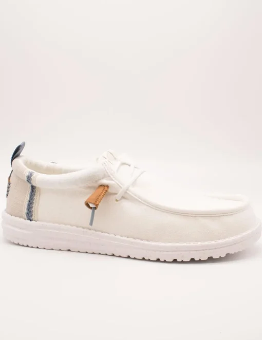 Zapato Hey Dude HD43086-1SO Wally White de Hombre