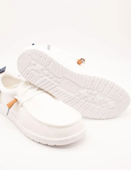 Zapato Hey Dude HD43086-1SO Wally White de Hombre