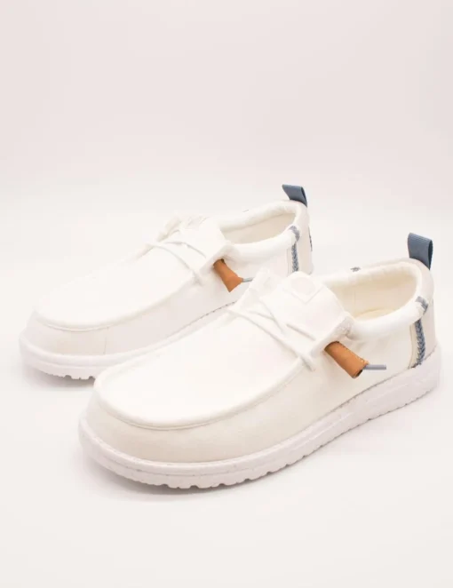 Zapato Hey Dude HD43086-1SO Wally White de Hombre