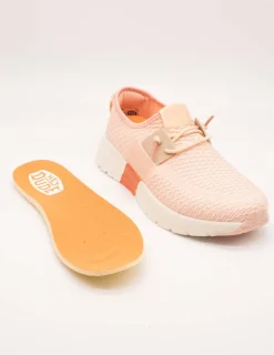 Zapato Hey Dude Sirocco Sport Stripe Pink de Mujer