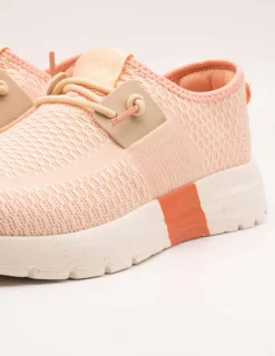 Zapato Hey Dude Sirocco Sport Stripe Pink de Mujer