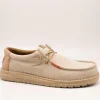 Zapato Hey Dude Wally Coastline Jute Silver de Hombre