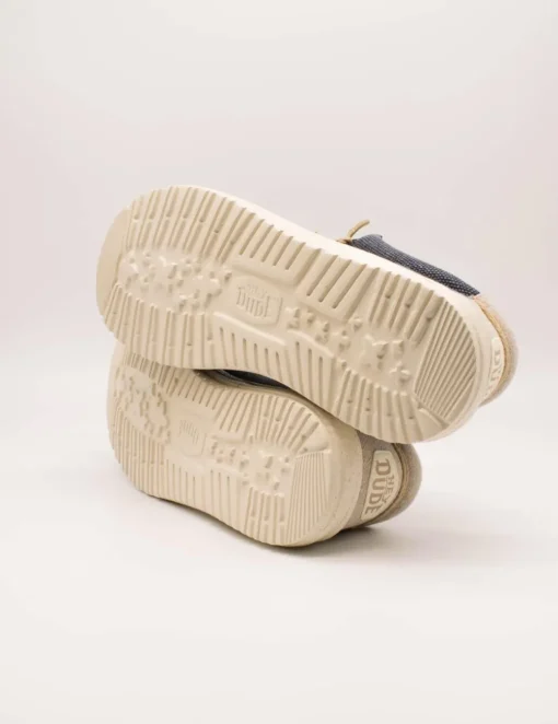 Zapato Hey Dude Wally Coastline Jute Navy de Hombre
