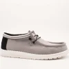 Zapato Hey Dude Wally Letterman Light Grey de Hombre