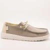 Zapato Hey Dude Wendy Metallic Sparkle Gold de Mujer