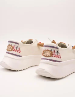 Zapato Hey Dude Wendy Peak White de Mujer