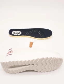 Zapato Hey Dude Wendy Peak White de Mujer