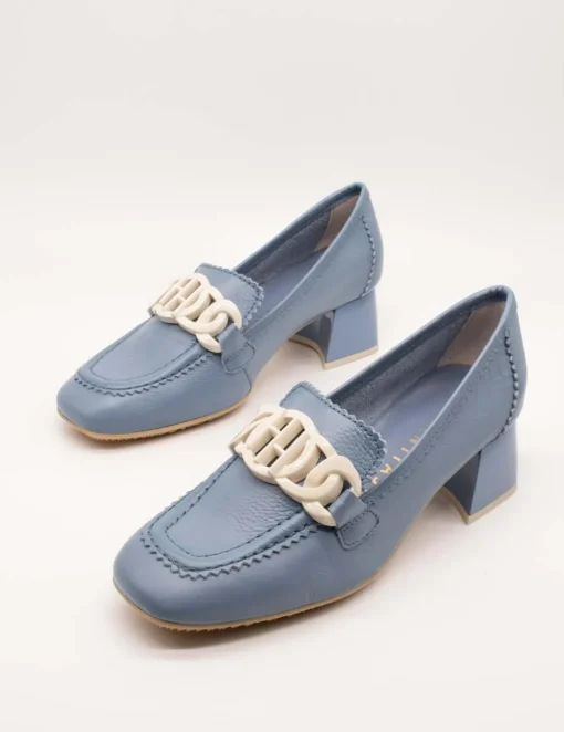 Zapato Hispanitas HV243319 Malta Azul de Mujer