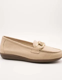 Zapato 24HRS 26456 Indios Beige de Mujer