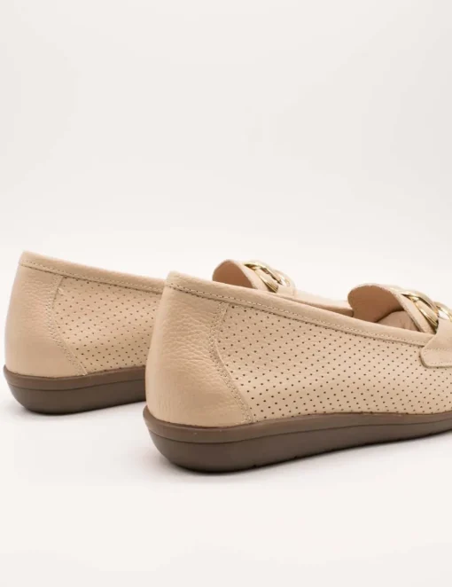 Zapato 24HRS 26456 Indios Beige de Mujer