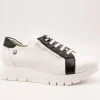 Zapato Jose Saenz 2276 Blanco y Negro de Mujer