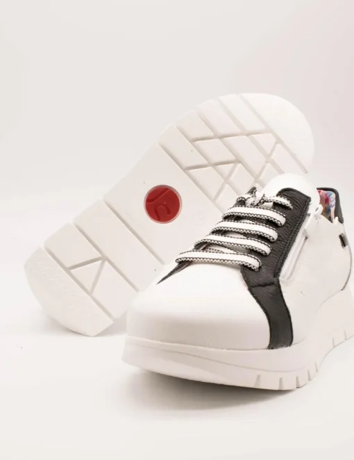 Zapato Jose Saenz 2276 Blanco y Negro de Mujer