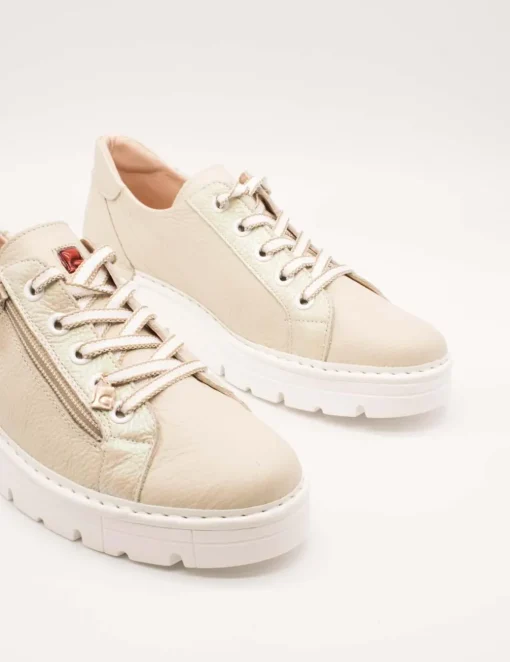 Zapato Jose Saenz 2001-IGII Beige de Mujer