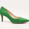 ZAPATO LODI ENRICA-GO ANTE VERDE DE MUJER.