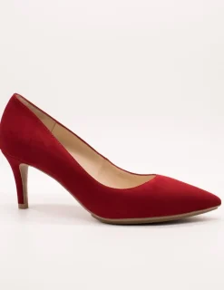 ZAPATO LODI ENRICA-GO ANTE ROJO DE MUJER
