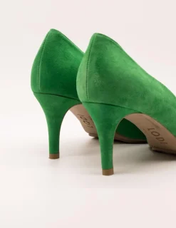 ZAPATO LODI ENRICA-GO ANTE VERDE DE MUJER.