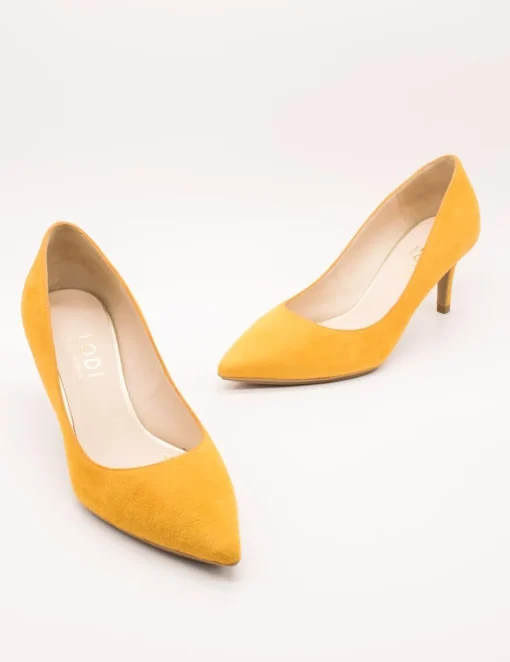 ZAPATO LODI ENRICA-GO ANTE MOSTAZA DE MUJER