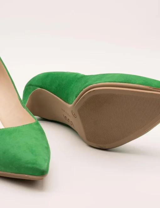 ZAPATO LODI ENRICA-GO ANTE VERDE DE MUJER.