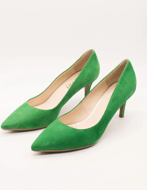 ZAPATO LODI ENRICA-GO ANTE VERDE DE MUJER.