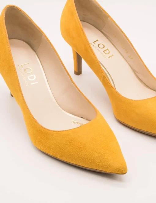 ZAPATO LODI ENRICA-GO ANTE MOSTAZA DE MUJER