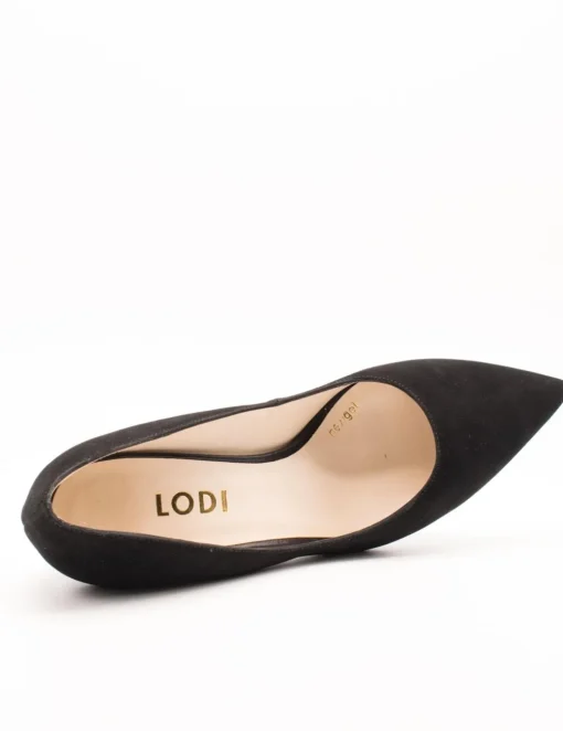 ZAPATO LODI ENRICA-GO ANTE NEGRO de mujer