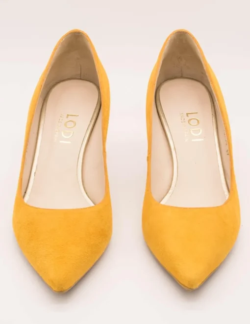 ZAPATO LODI ENRICA-GO ANTE MOSTAZA DE MUJER