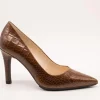 Zapato Lodi Rachel-Patp caiman cuero de mujer.