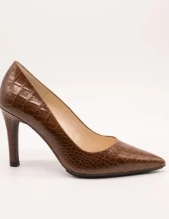 Zapato Lodi Rachel-Patp caiman cuero de mujer.