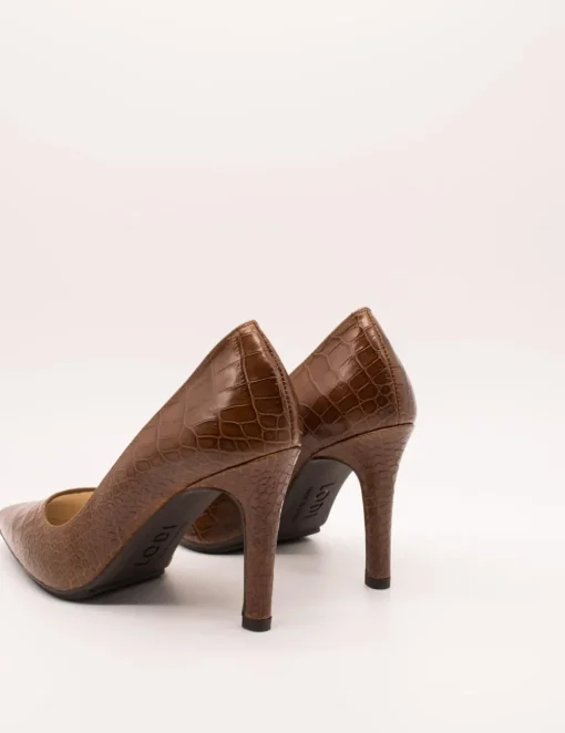 Zapato Lodi Rachel-Patp caiman cuero de mujer.