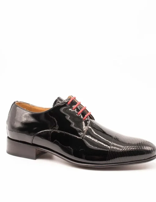 Zapato Losal 2513 Charol Negro de hombre