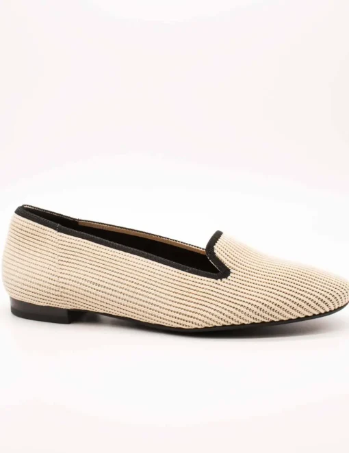 Zapato Miss Elastiic 076544-65-77 Calpe Crema de Mujer
