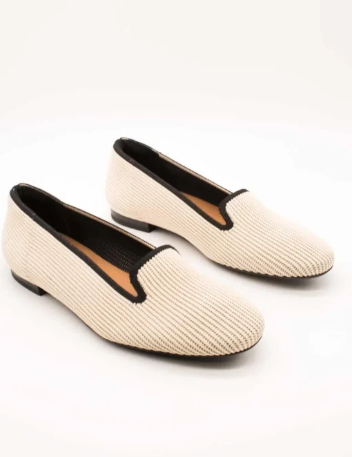 Zapato Miss Elastiic 076544-65-77 Calpe Crema de Mujer