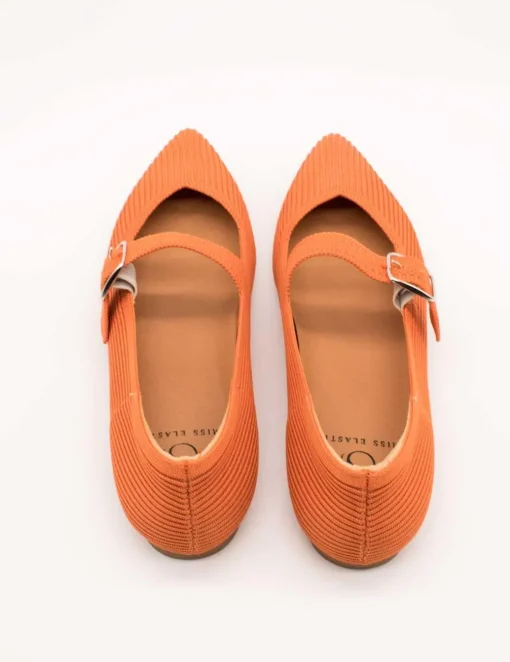 Zapato Miss Elastiic 076472-65-92 Megan Terracota de Mujer
