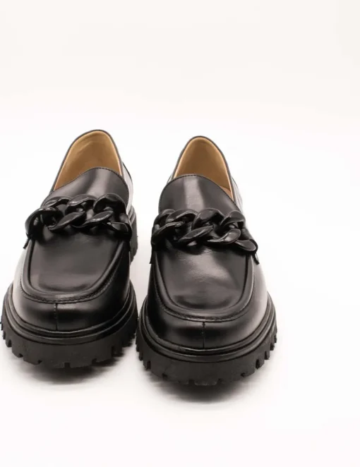 Zapato Pie Santo 235630 Vitelo Negro de Mujer