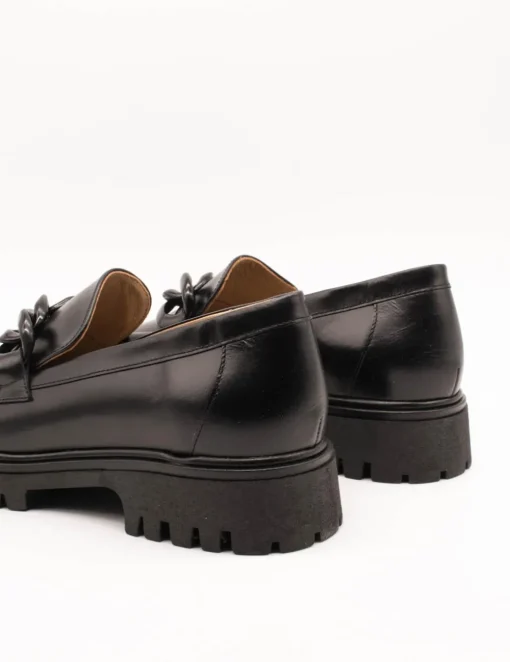 Zapato Pie Santo 235630 Vitelo Negro de Mujer