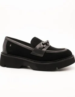 Zapato Stonefly 221626 Tessa 4 Velour Black de Mujer