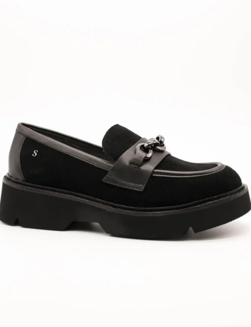 Zapato Stonefly 221626 Tessa 4 Velour Black de Mujer