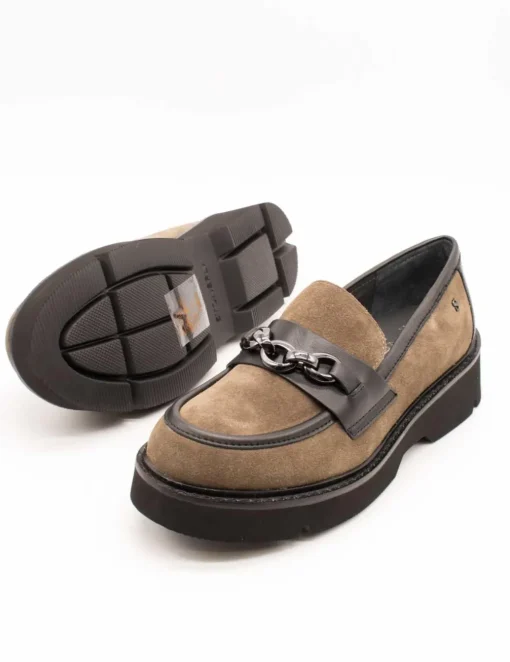 Zapato Stonefly 221626 Tessa 4 Velour Ivy Green de Mujer