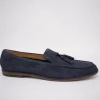 Zapato Stonefly steve 2 washed velour limo blue de hombre