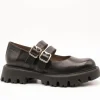 Zapato Wonders C-7501 Bulut Negro de Mujer