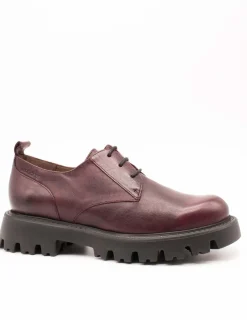 Zapato Wonders C-7503 Bulut Vino de Mujer