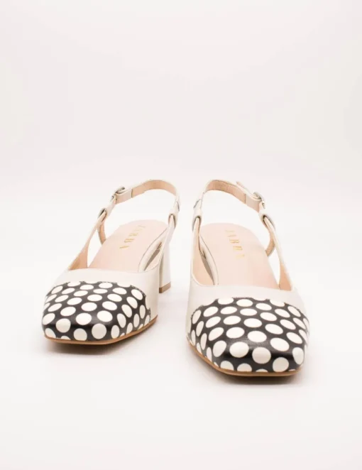 Zapato Zabba 7129 Folk Blanco de Mujer