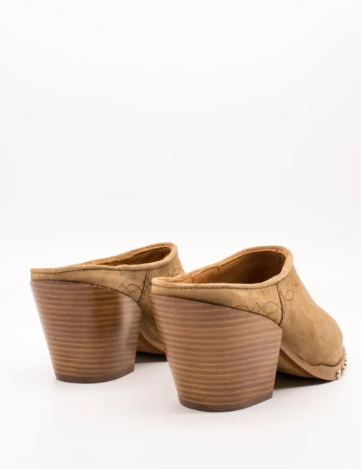 Zueco Alpe 5023-11-01 Baby Silk Cuero de Mujer