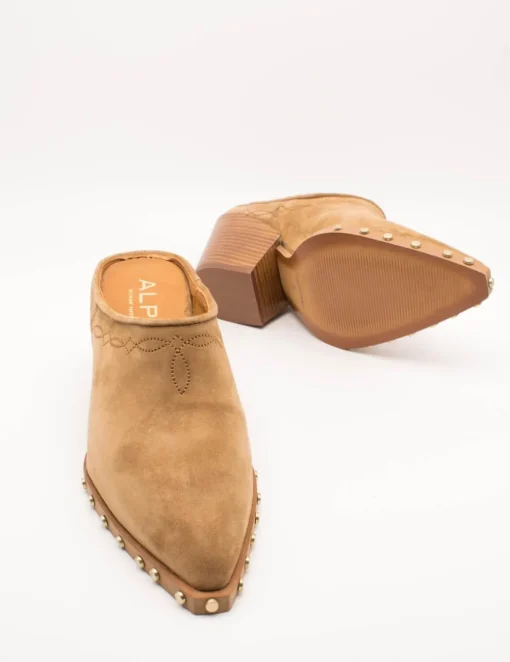 Zueco Alpe 5023-11-01 Baby Silk Cuero de Mujer